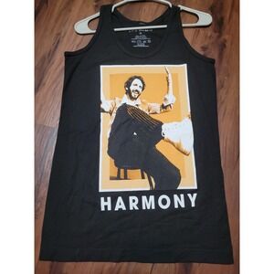 Josh Groban Harmony Black Tank Top Shirt Adult Size Small Concert Music